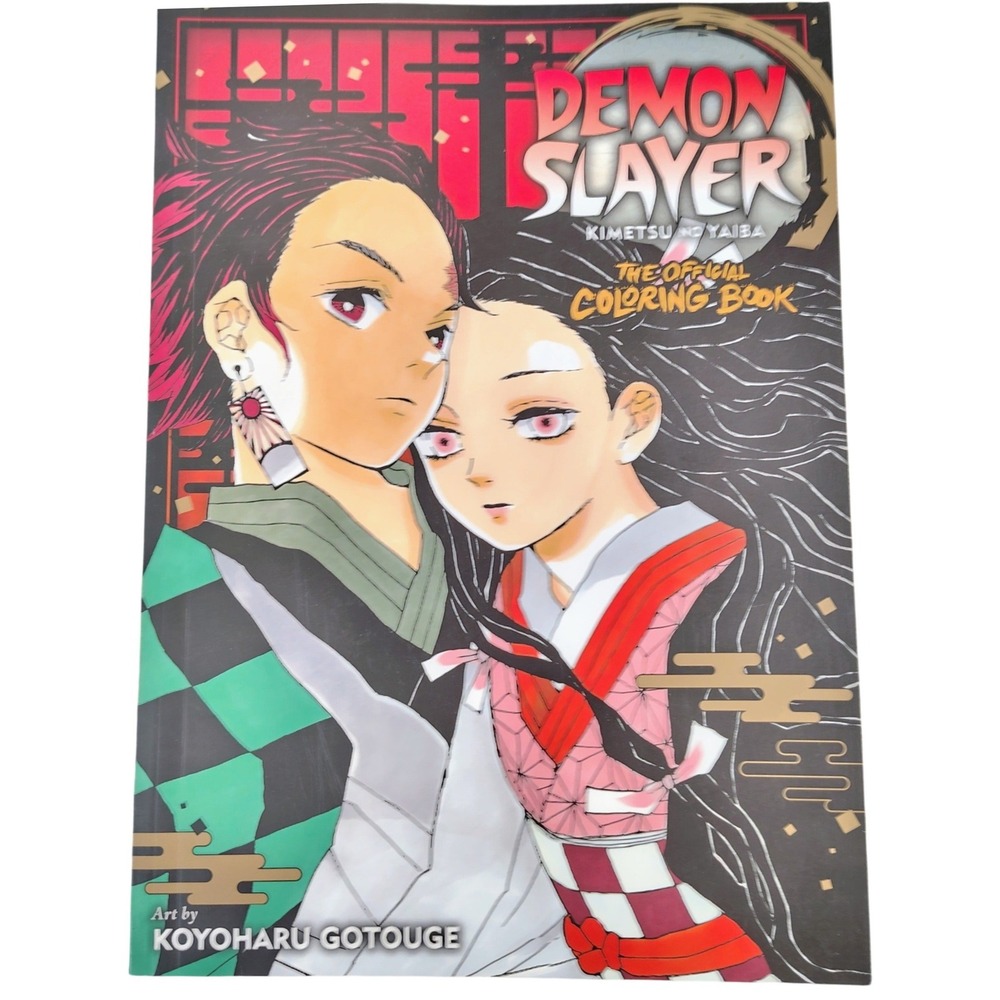 Demon Slayer Kimetsu‎ no Yaiba Official Coloring Book Koyoharu Gotouge Shonen